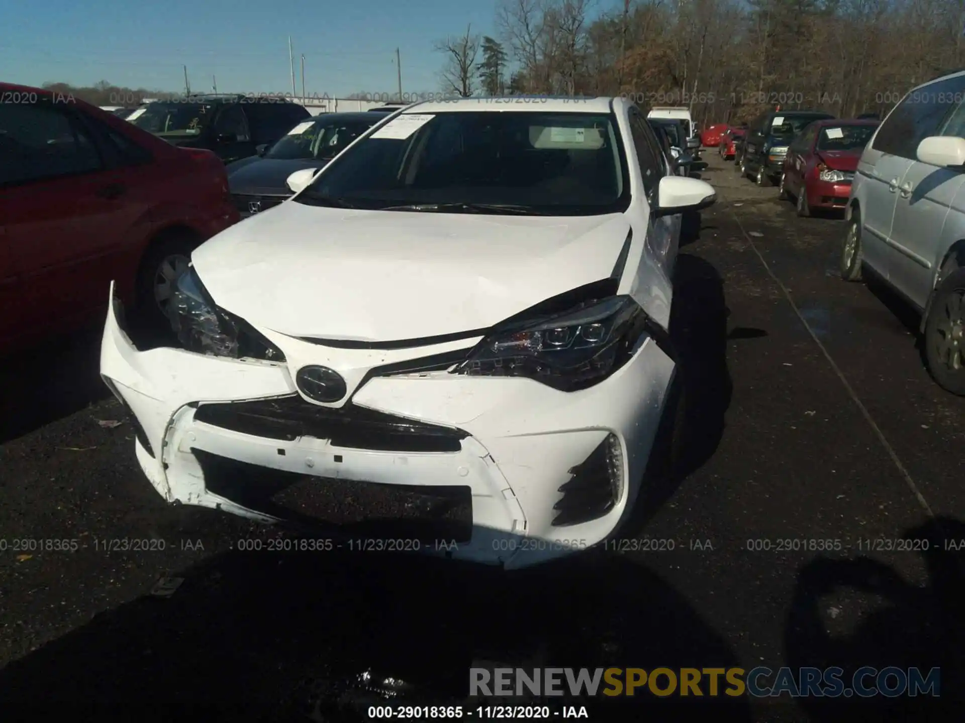 6 Photograph of a damaged car 2T1BURHE6KC150575 TOYOTA COROLLA 2019