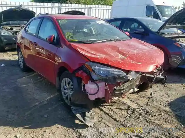 1 Photograph of a damaged car 2T1BURHE6KC152794 TOYOTA COROLLA 2019