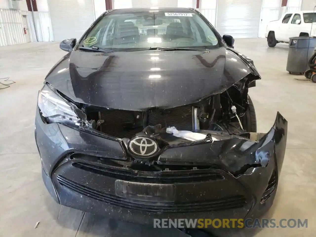 9 Photograph of a damaged car 2T1BURHE6KC154352 TOYOTA COROLLA 2019