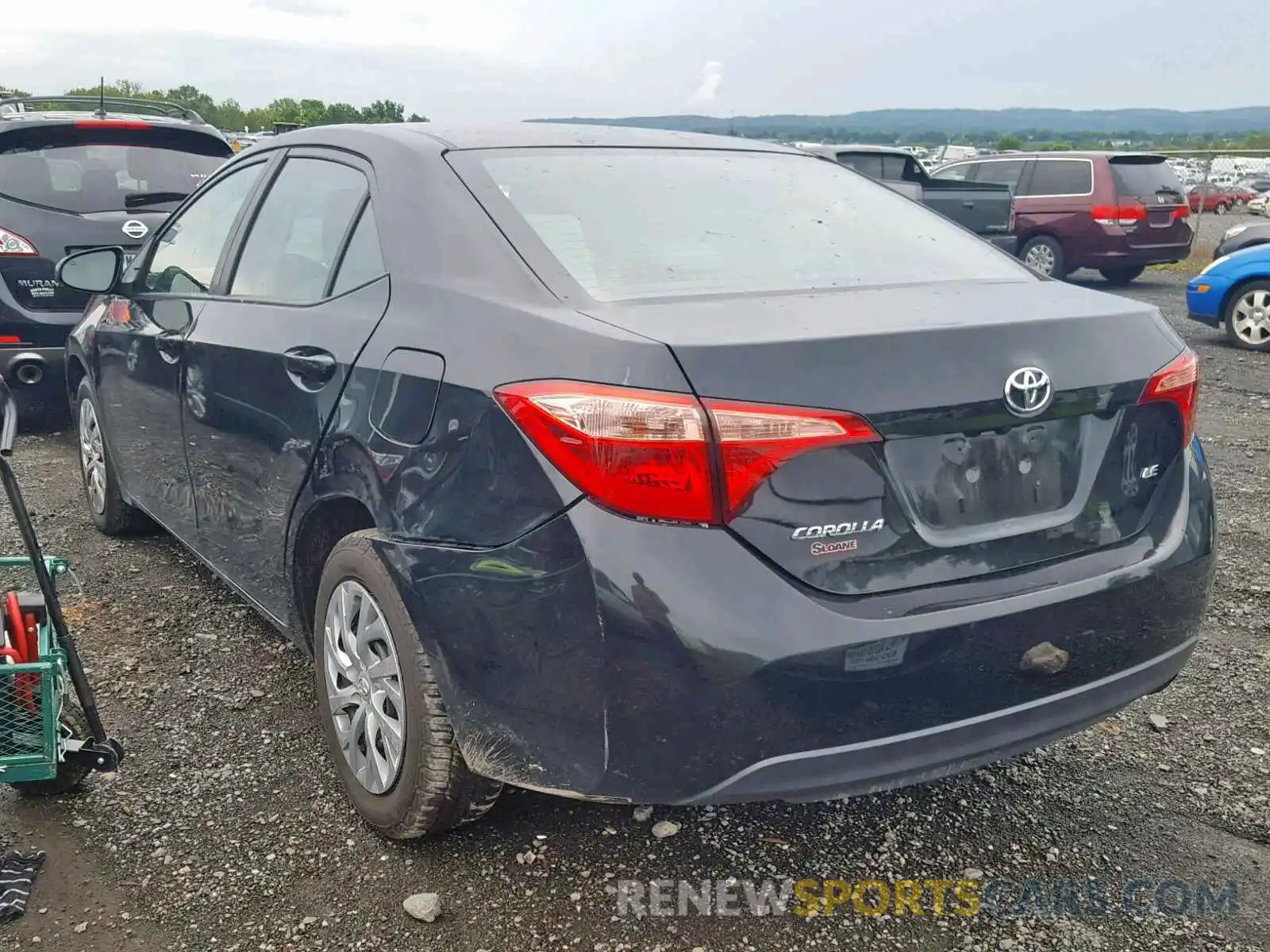 3 Фотография поврежденного автомобиля 2T1BURHE6KC154691 TOYOTA COROLLA 2019