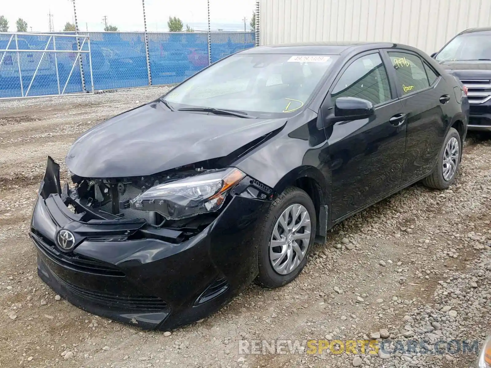 2 Photograph of a damaged car 2T1BURHE6KC154898 TOYOTA COROLLA 2019