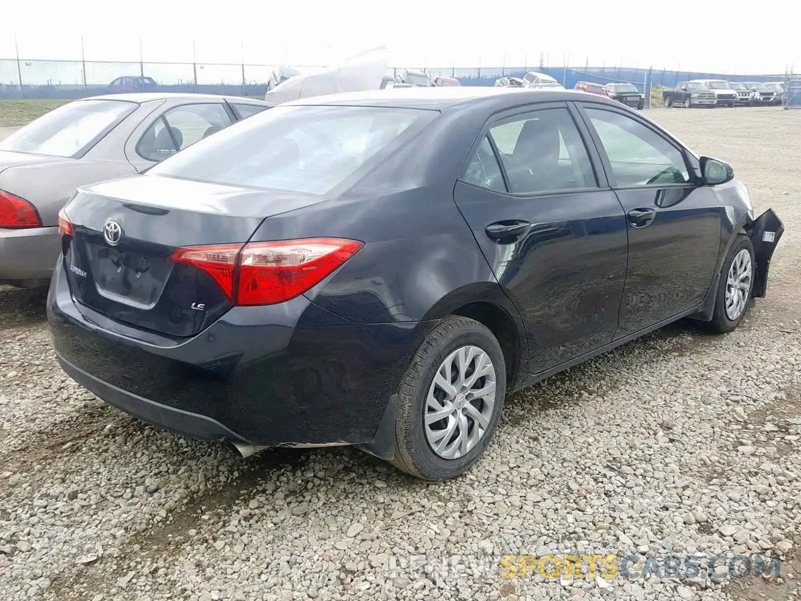 4 Photograph of a damaged car 2T1BURHE6KC154898 TOYOTA COROLLA 2019