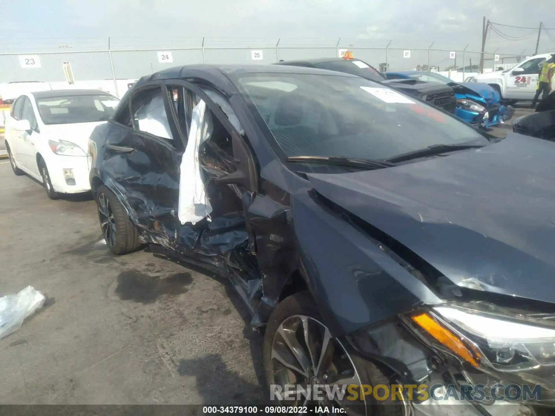 6 Photograph of a damaged car 2T1BURHE6KC155274 TOYOTA COROLLA 2019