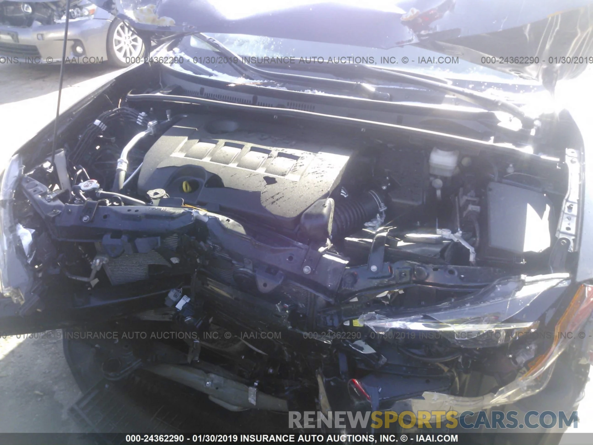 10 Photograph of a damaged car 2T1BURHE6KC155565 TOYOTA COROLLA 2019