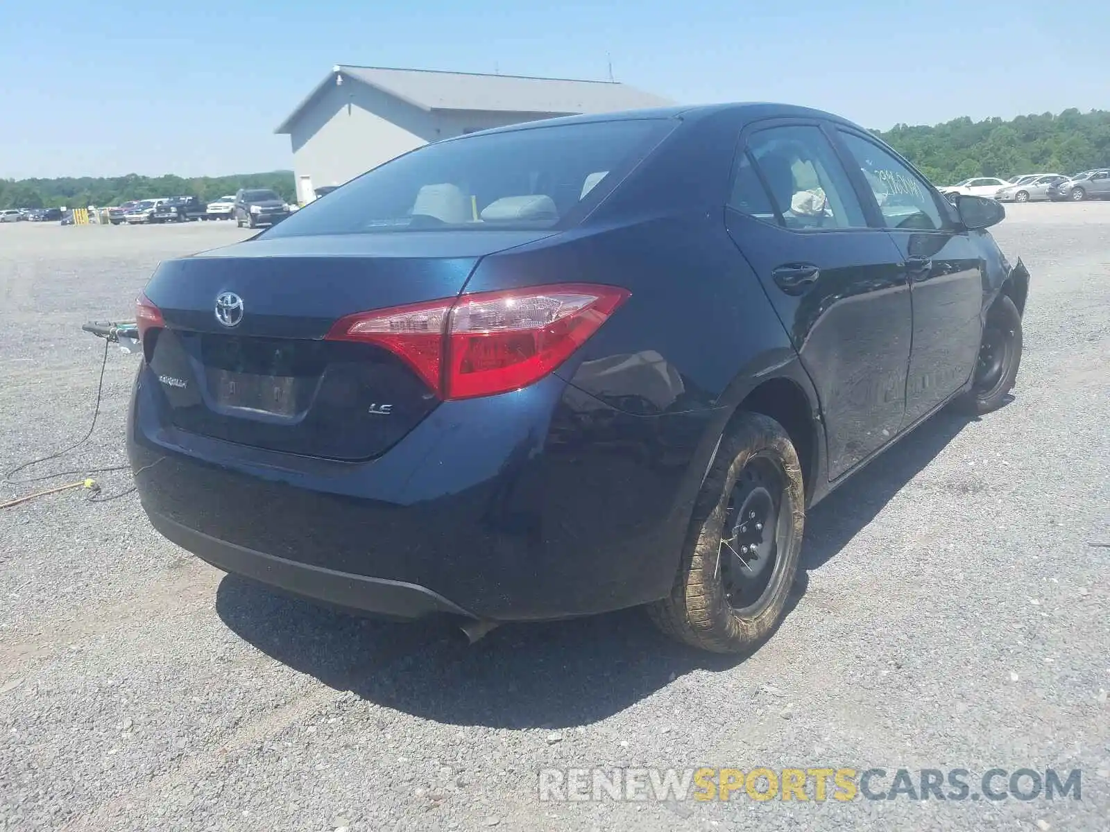 4 Photograph of a damaged car 2T1BURHE6KC160278 TOYOTA COROLLA 2019