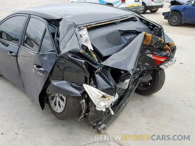 10 Photograph of a damaged car 2T1BURHE6KC160782 TOYOTA COROLLA 2019