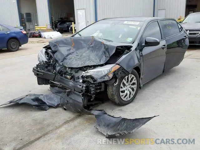 2 Photograph of a damaged car 2T1BURHE6KC160782 TOYOTA COROLLA 2019