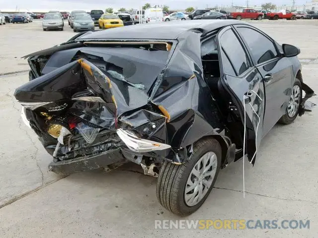 4 Photograph of a damaged car 2T1BURHE6KC160782 TOYOTA COROLLA 2019