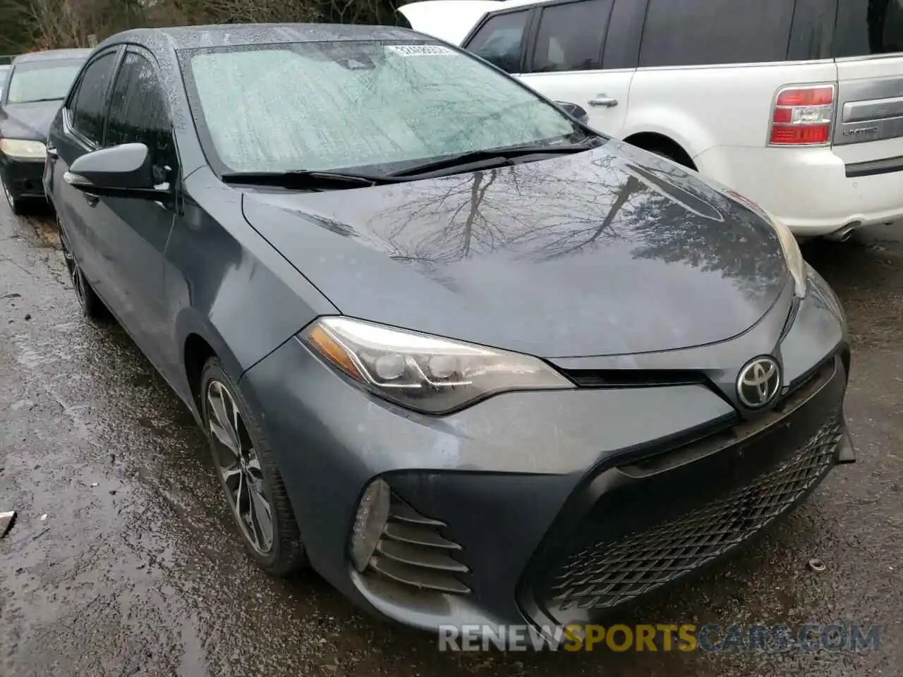 1 Photograph of a damaged car 2T1BURHE6KC162435 TOYOTA COROLLA 2019