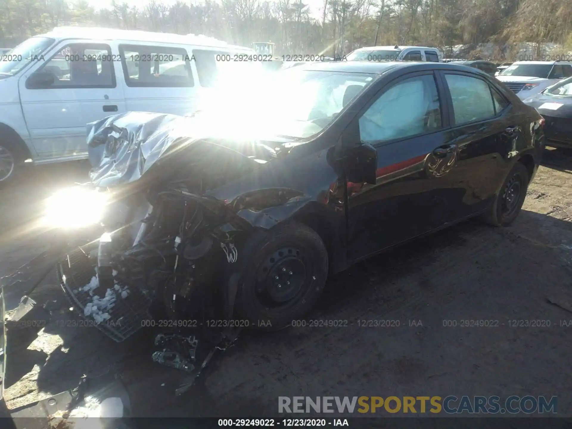 2 Photograph of a damaged car 2T1BURHE6KC162810 TOYOTA COROLLA 2019