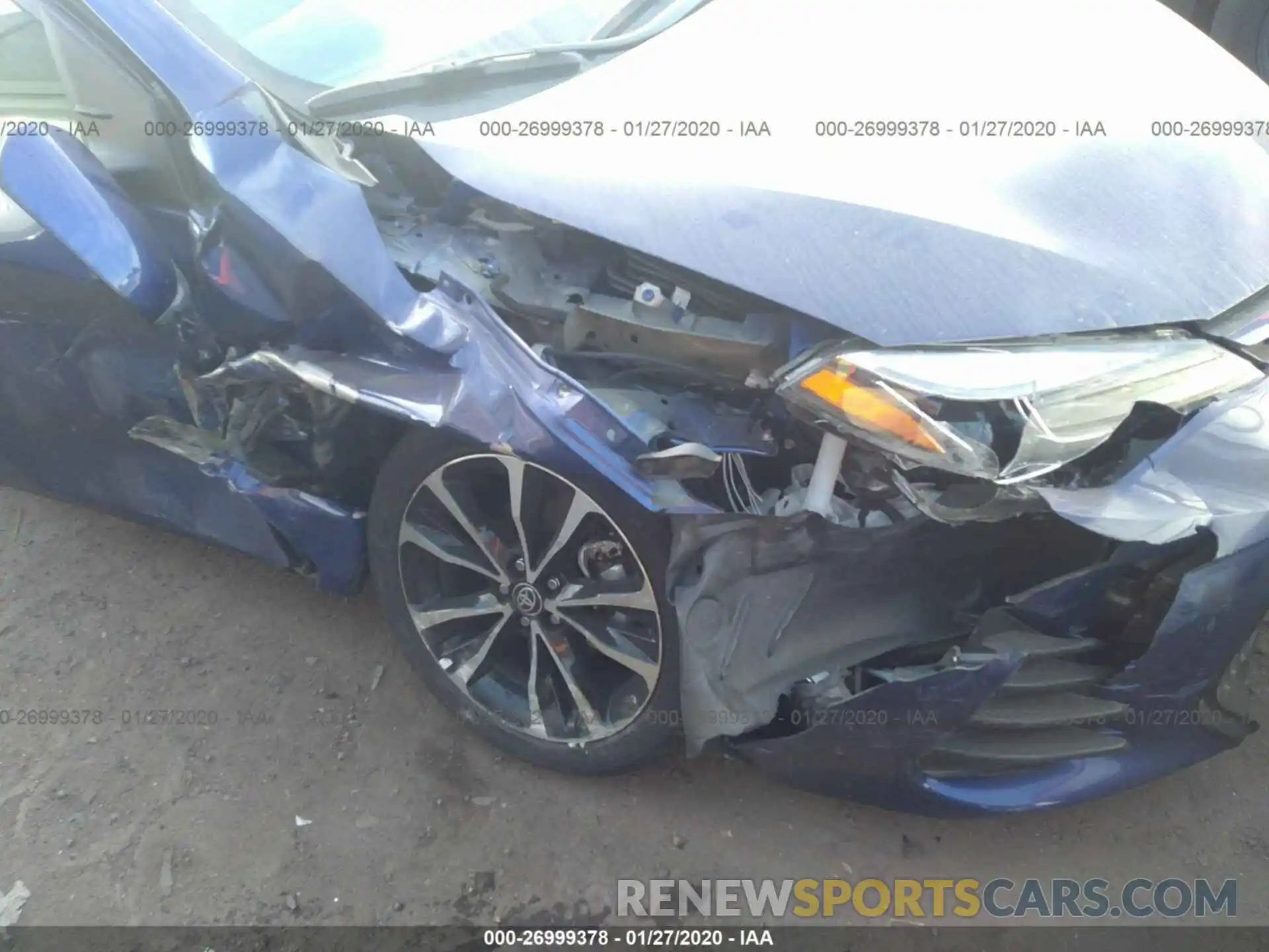 6 Photograph of a damaged car 2T1BURHE6KC163097 TOYOTA COROLLA 2019