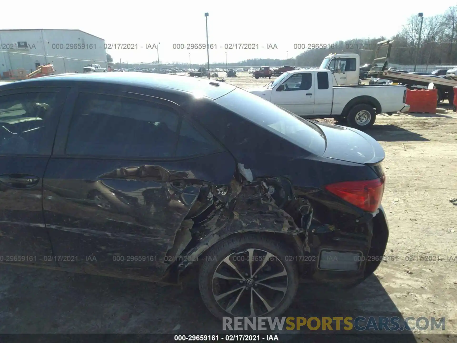 6 Photograph of a damaged car 2T1BURHE6KC163195 TOYOTA COROLLA 2019