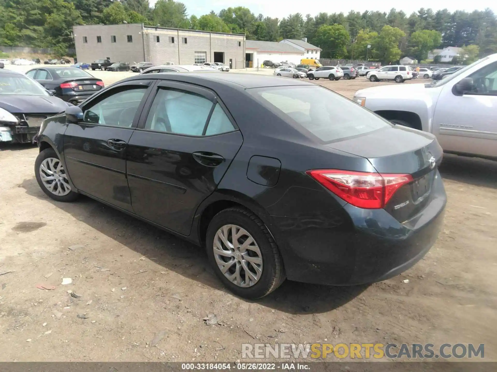 3 Photograph of a damaged car 2T1BURHE6KC164444 TOYOTA COROLLA 2019