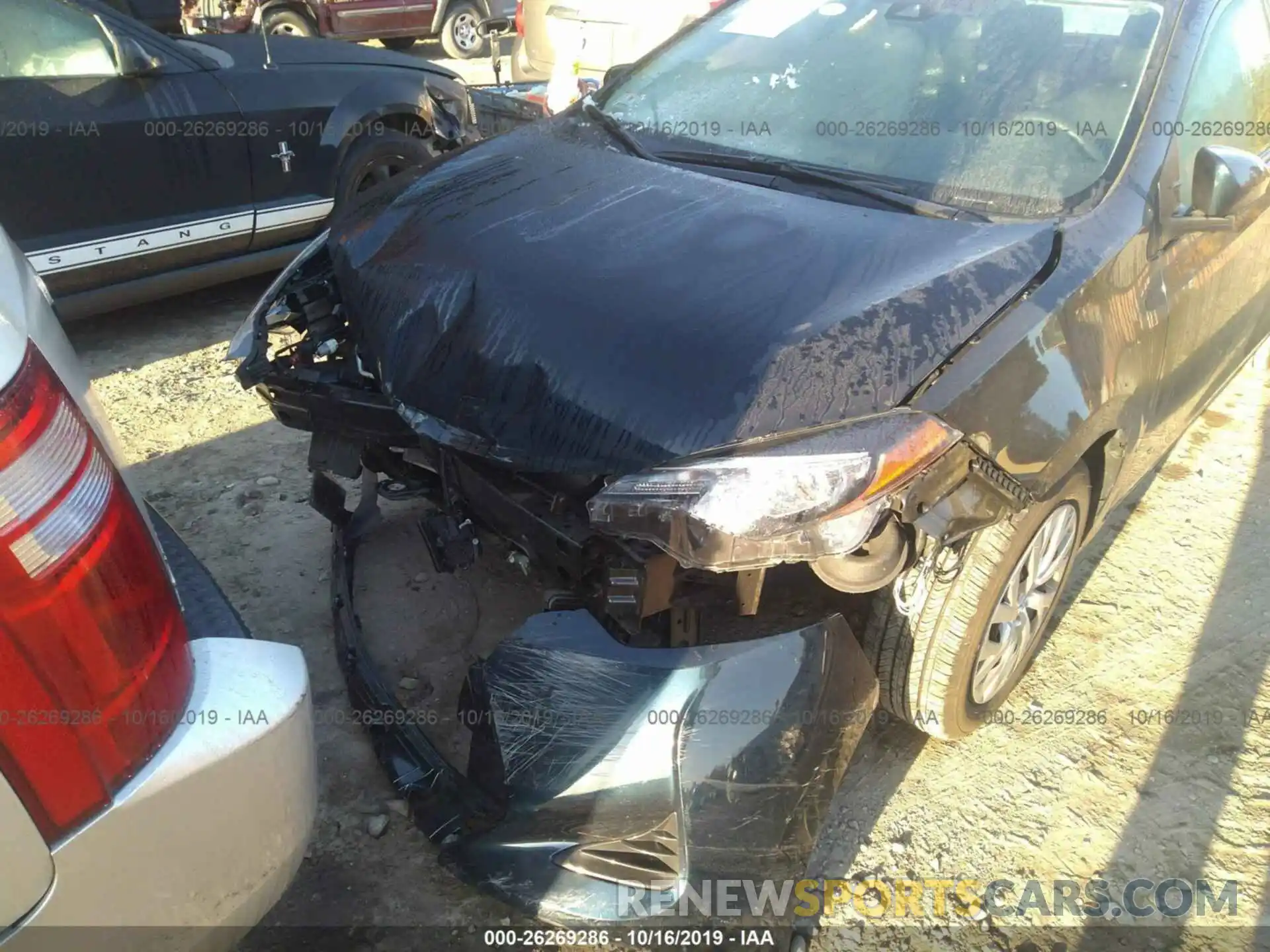 6 Photograph of a damaged car 2T1BURHE6KC165903 TOYOTA COROLLA 2019