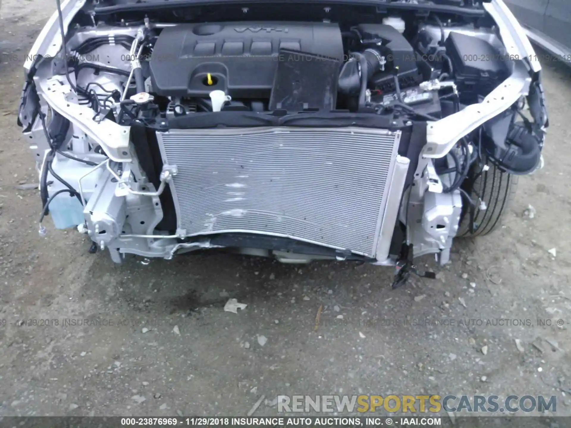 6 Photograph of a damaged car 2T1BURHE6KC166176 TOYOTA COROLLA 2019
