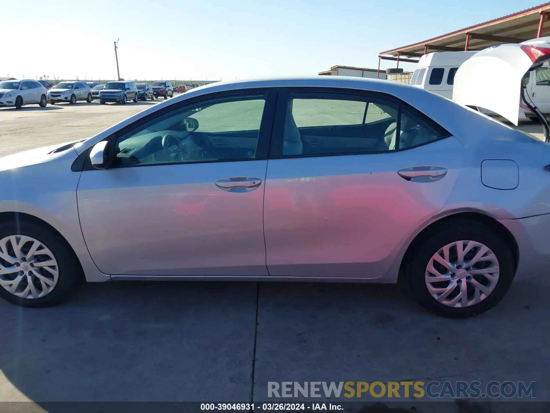 14 Photograph of a damaged car 2T1BURHE6KC166436 TOYOTA COROLLA 2019