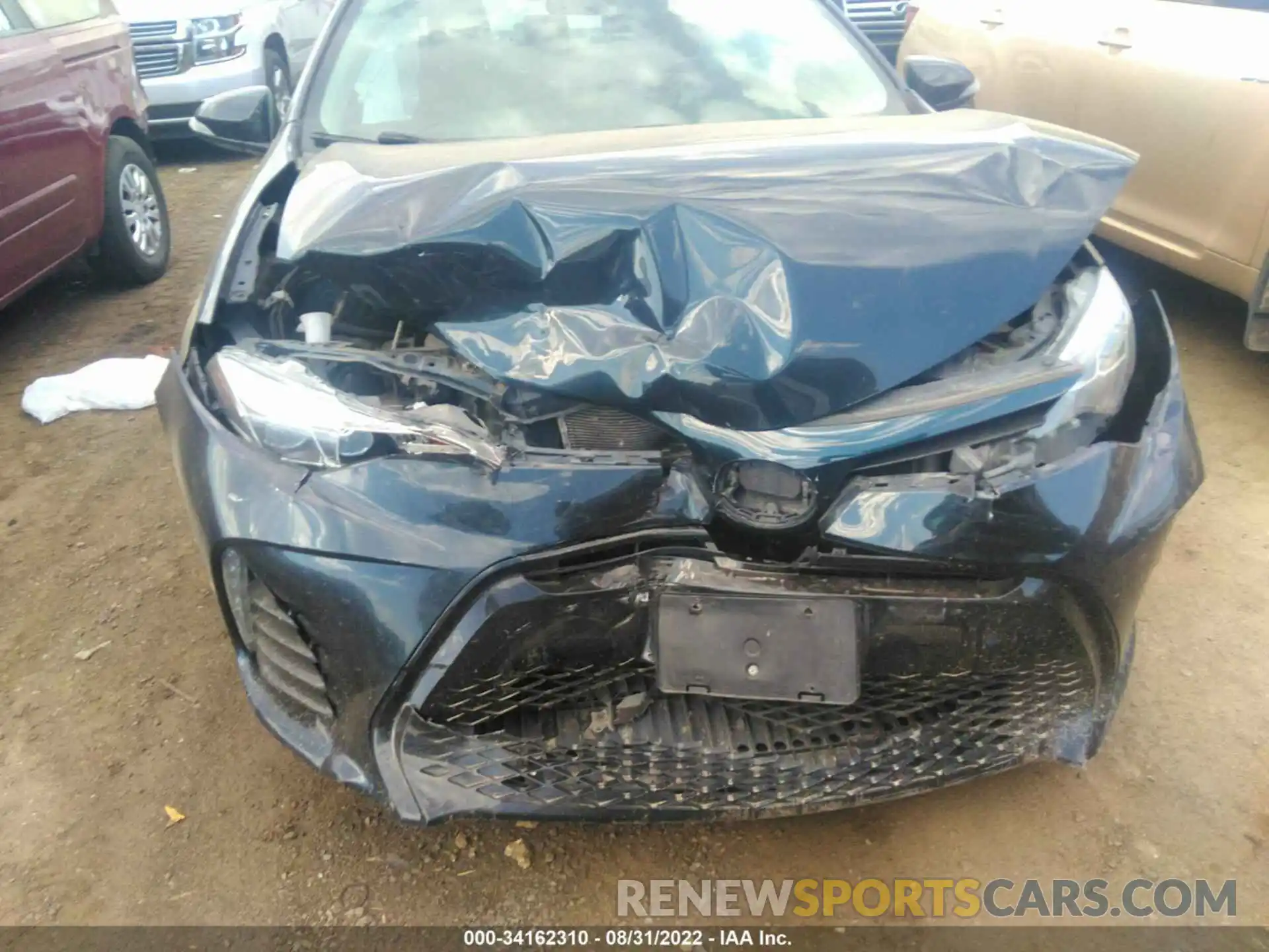 6 Photograph of a damaged car 2T1BURHE6KC171491 TOYOTA COROLLA 2019