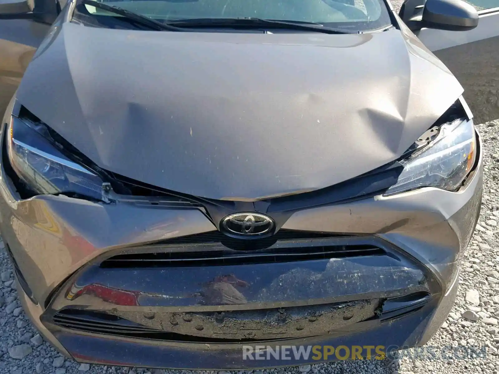 7 Photograph of a damaged car 2T1BURHE6KC173127 TOYOTA COROLLA 2019