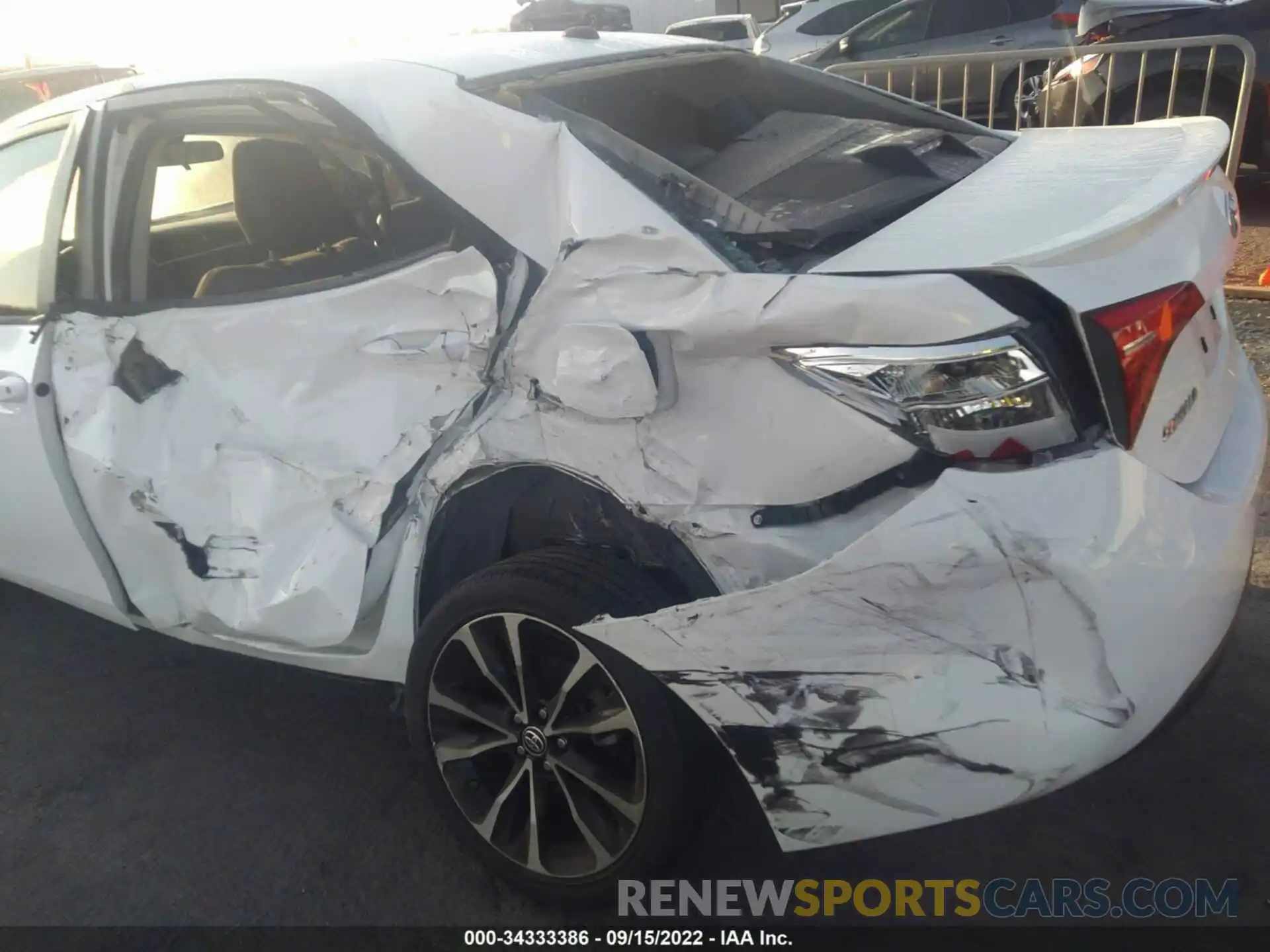 6 Photograph of a damaged car 2T1BURHE6KC174830 TOYOTA COROLLA 2019