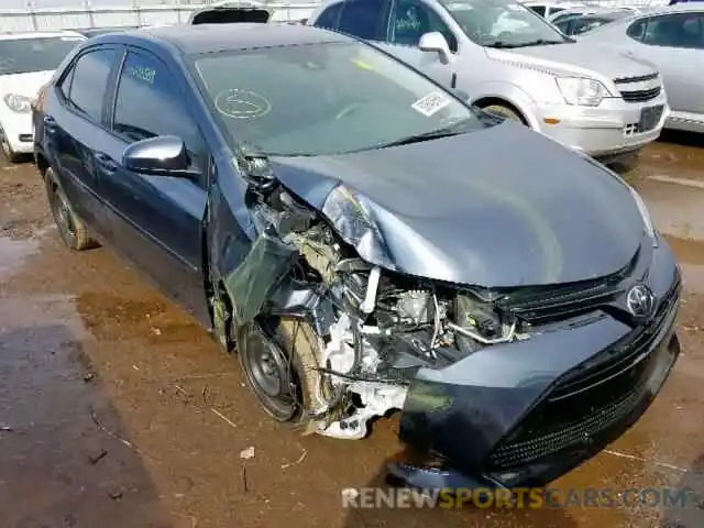 1 Photograph of a damaged car 2T1BURHE6KC176674 TOYOTA COROLLA 2019