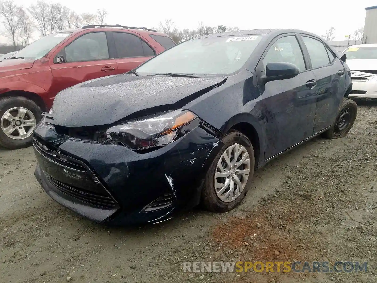 2 Photograph of a damaged car 2T1BURHE6KC177050 TOYOTA COROLLA 2019