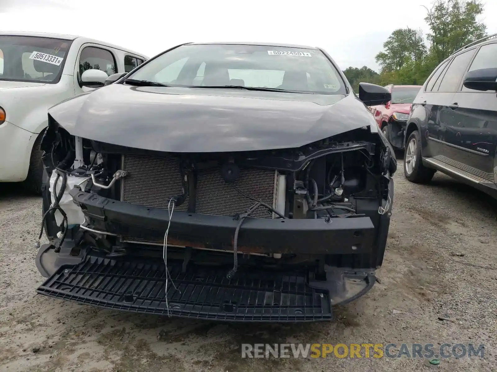 9 Photograph of a damaged car 2T1BURHE6KC177467 TOYOTA COROLLA 2019