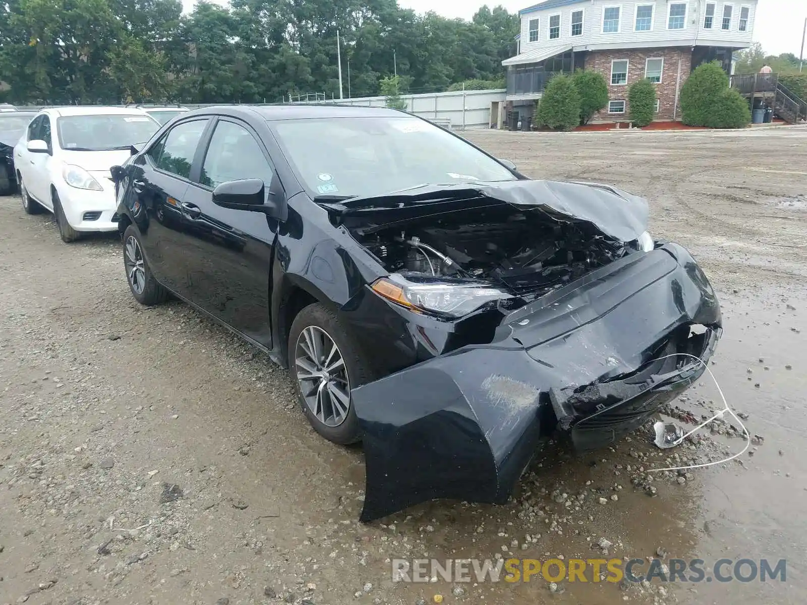 1 Photograph of a damaged car 2T1BURHE6KC178215 TOYOTA COROLLA 2019