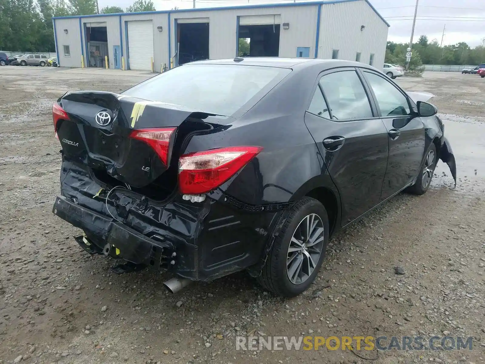 4 Photograph of a damaged car 2T1BURHE6KC178215 TOYOTA COROLLA 2019