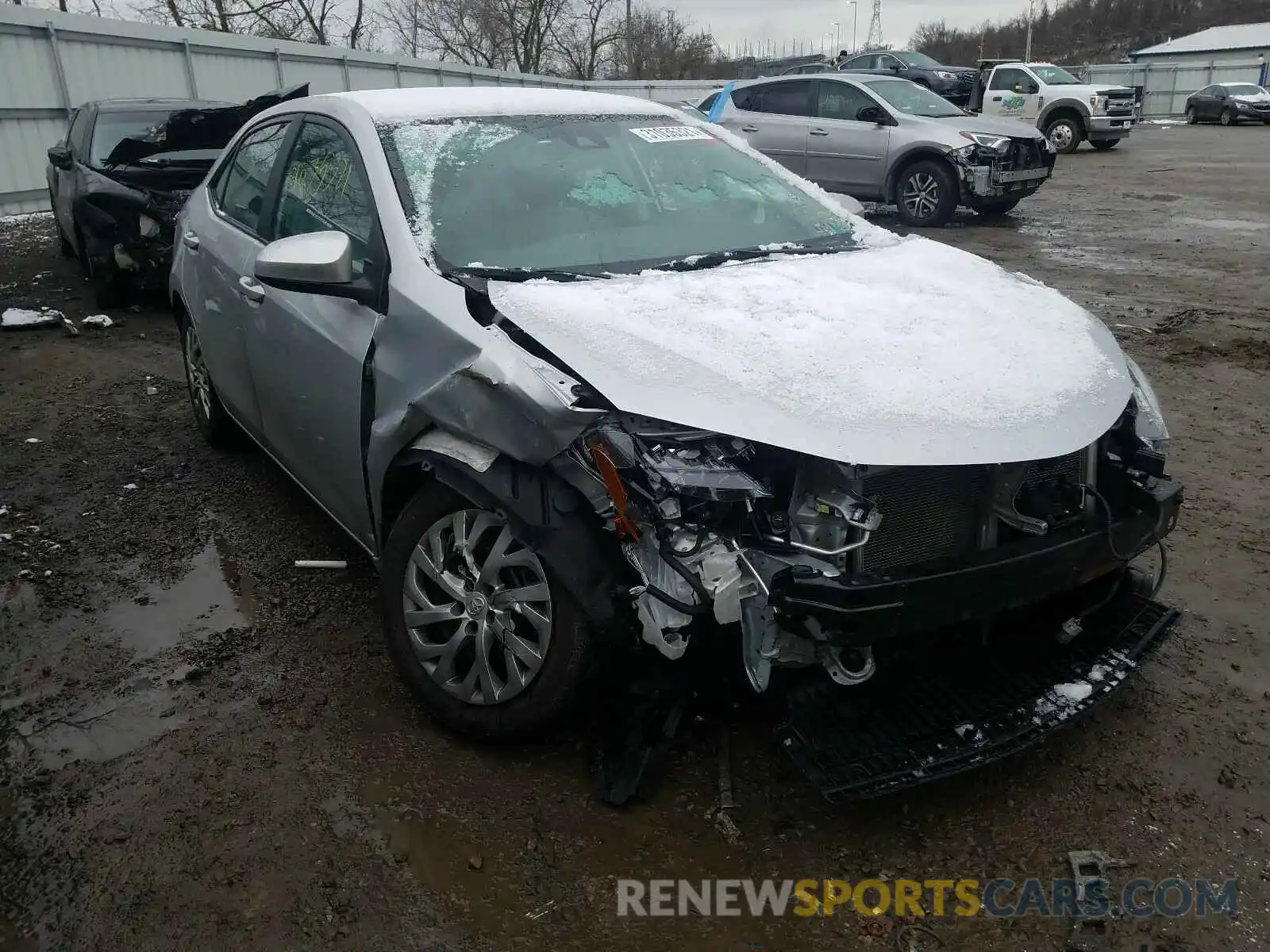 1 Photograph of a damaged car 2T1BURHE6KC180417 TOYOTA COROLLA 2019