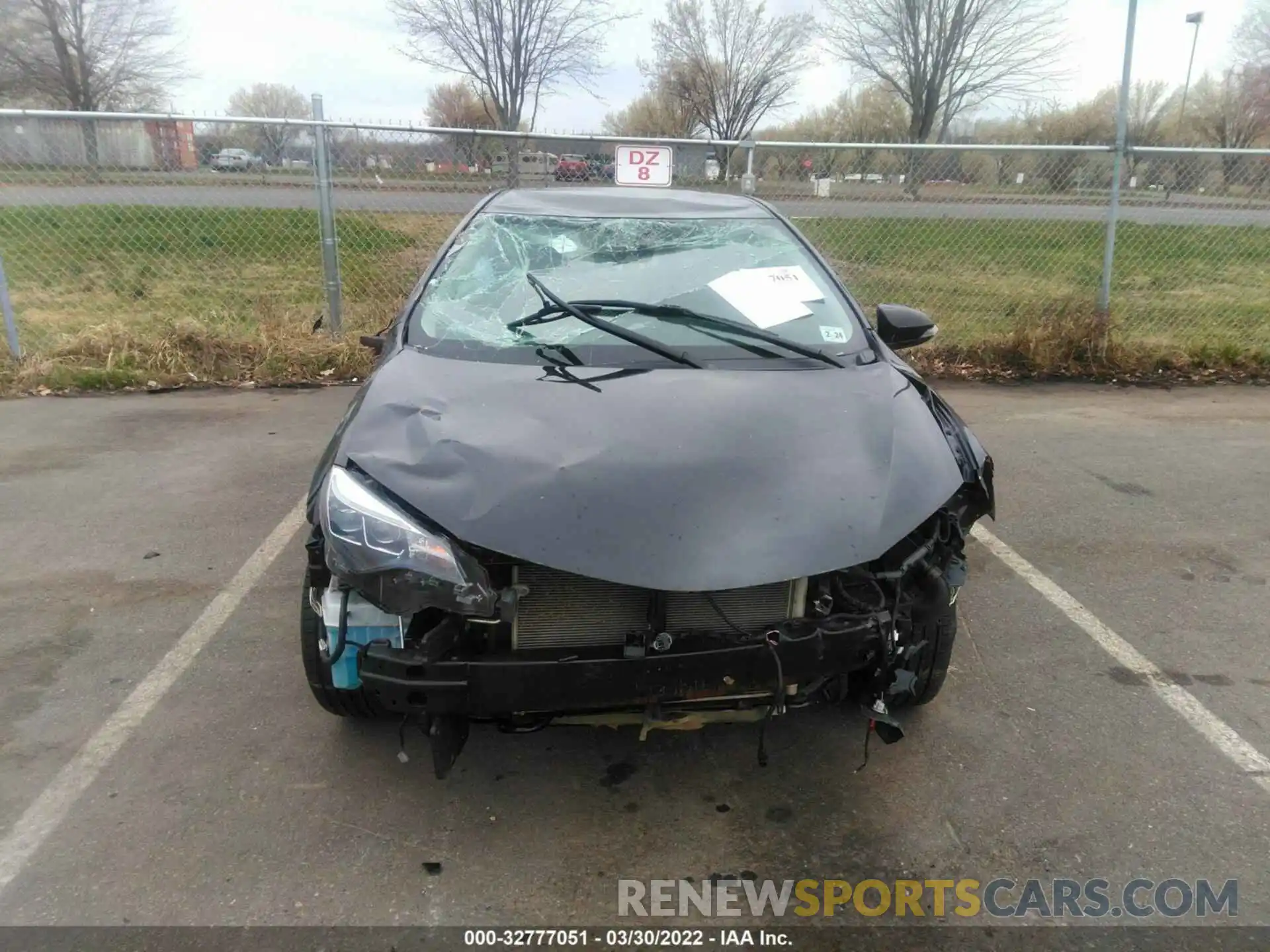 6 Photograph of a damaged car 2T1BURHE6KC182927 TOYOTA COROLLA 2019