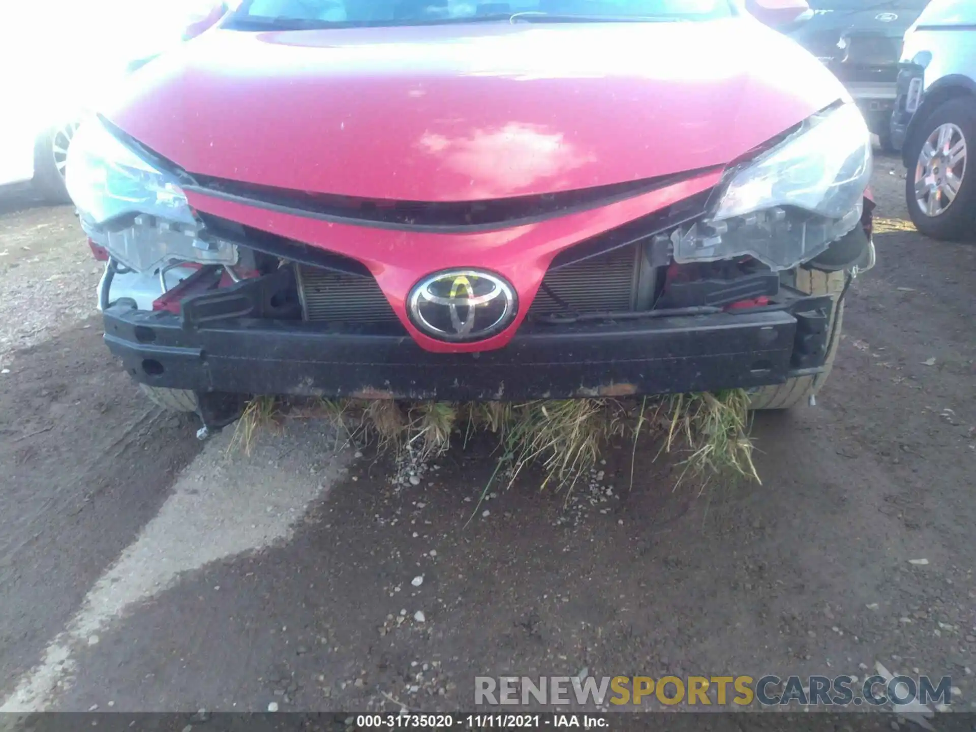 6 Photograph of a damaged car 2T1BURHE6KC185858 TOYOTA COROLLA 2019