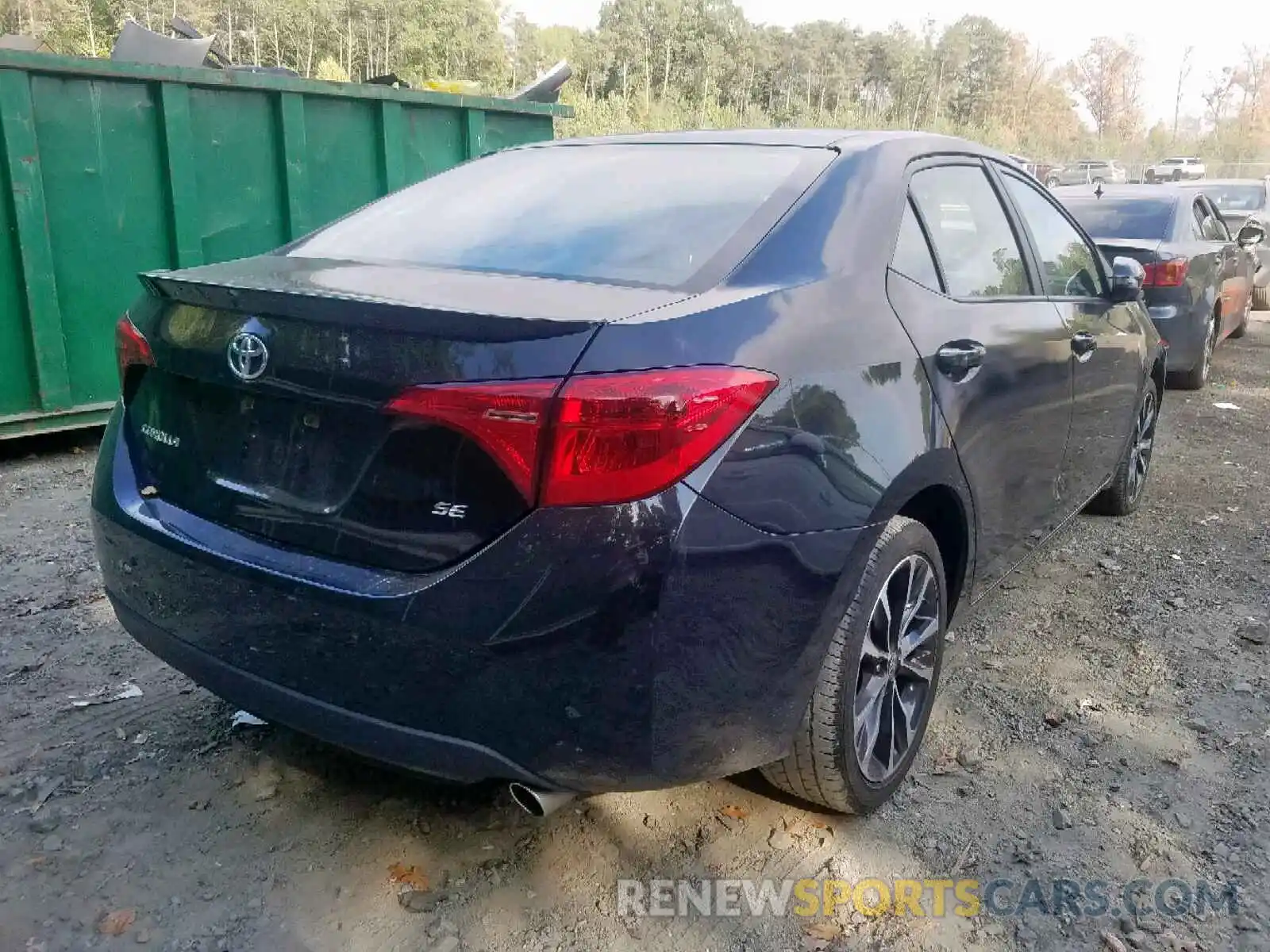 4 Photograph of a damaged car 2T1BURHE6KC187030 TOYOTA COROLLA 2019