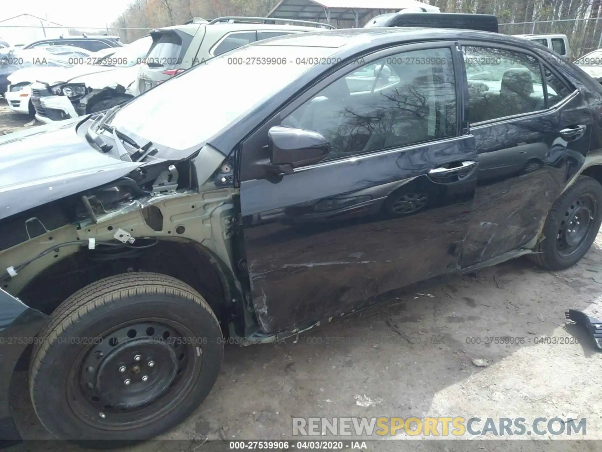 6 Photograph of a damaged car 2T1BURHE6KC187092 TOYOTA COROLLA 2019