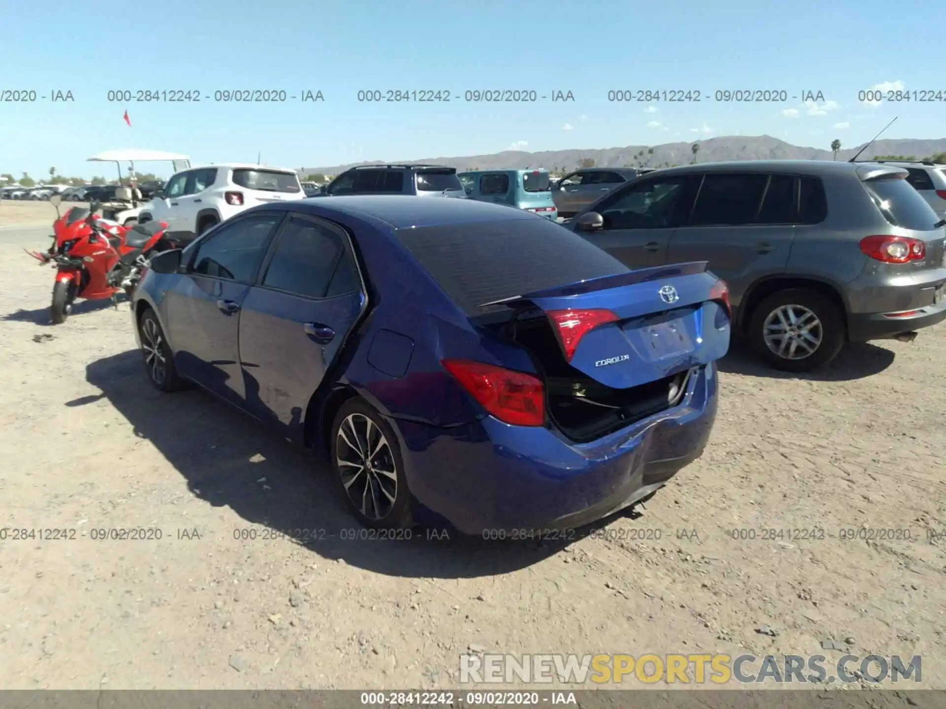 12 Photograph of a damaged car 2T1BURHE6KC188243 TOYOTA COROLLA 2019