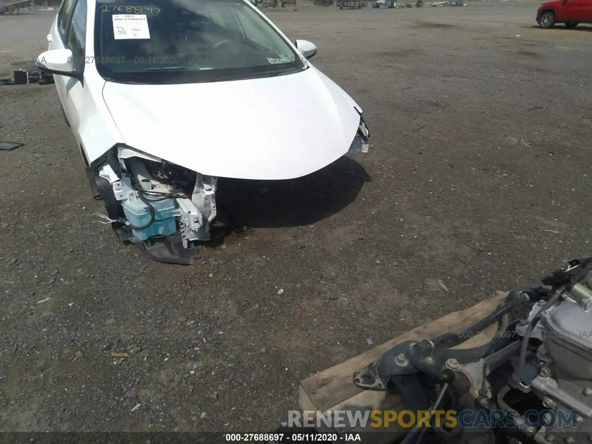 6 Фотография поврежденного автомобиля 2T1BURHE6KC188808 TOYOTA COROLLA 2019