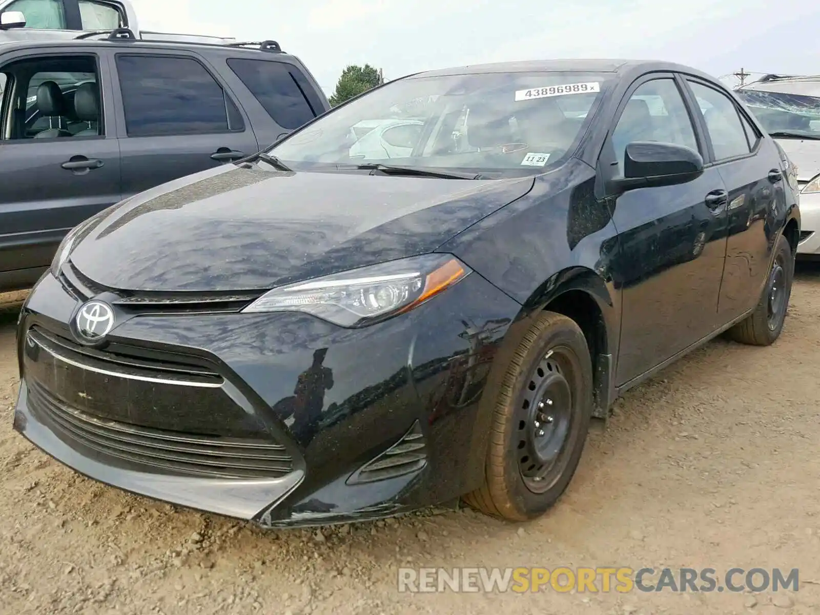 2 Photograph of a damaged car 2T1BURHE6KC189201 TOYOTA COROLLA 2019