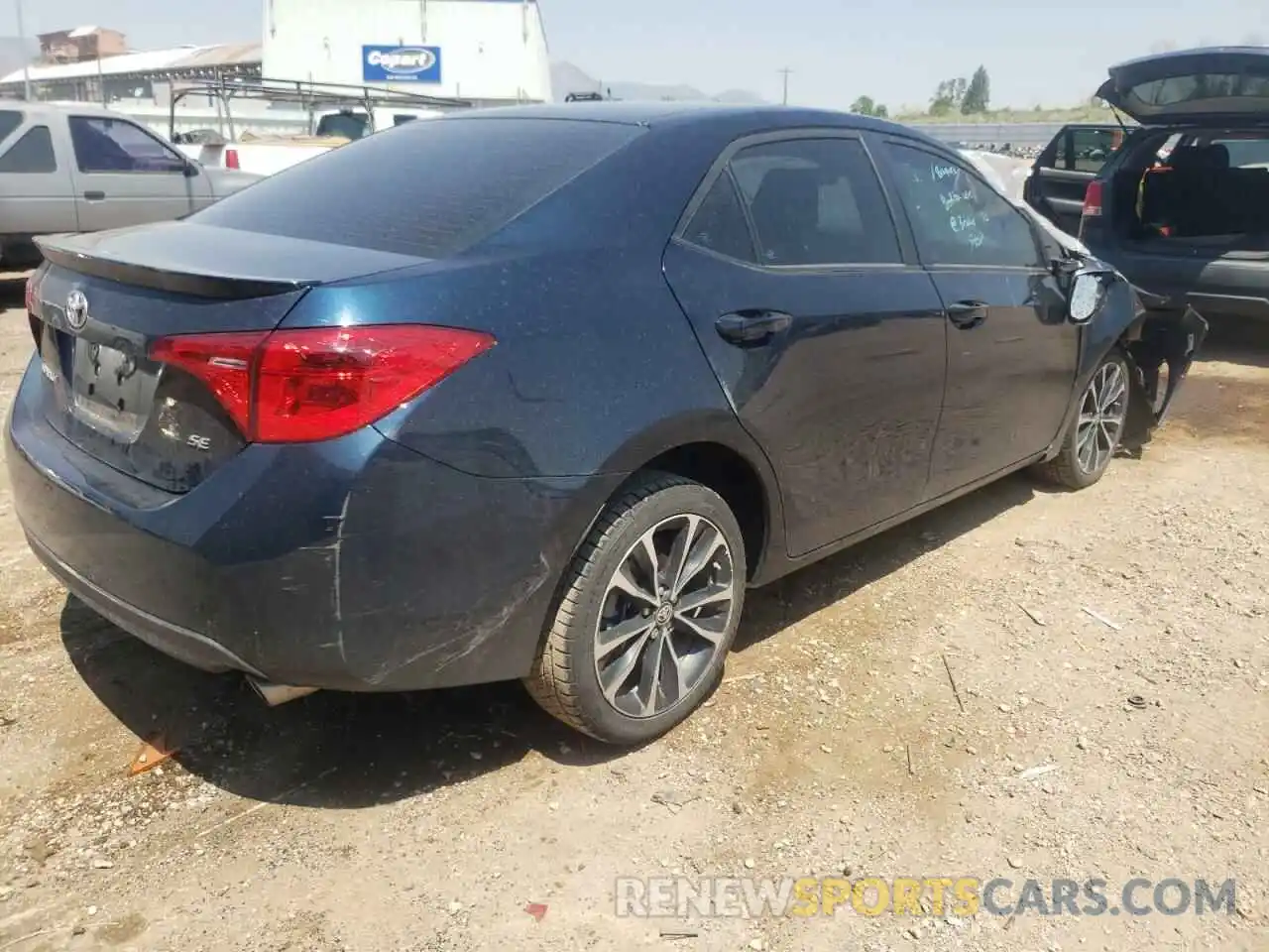 4 Photograph of a damaged car 2T1BURHE6KC189408 TOYOTA COROLLA 2019