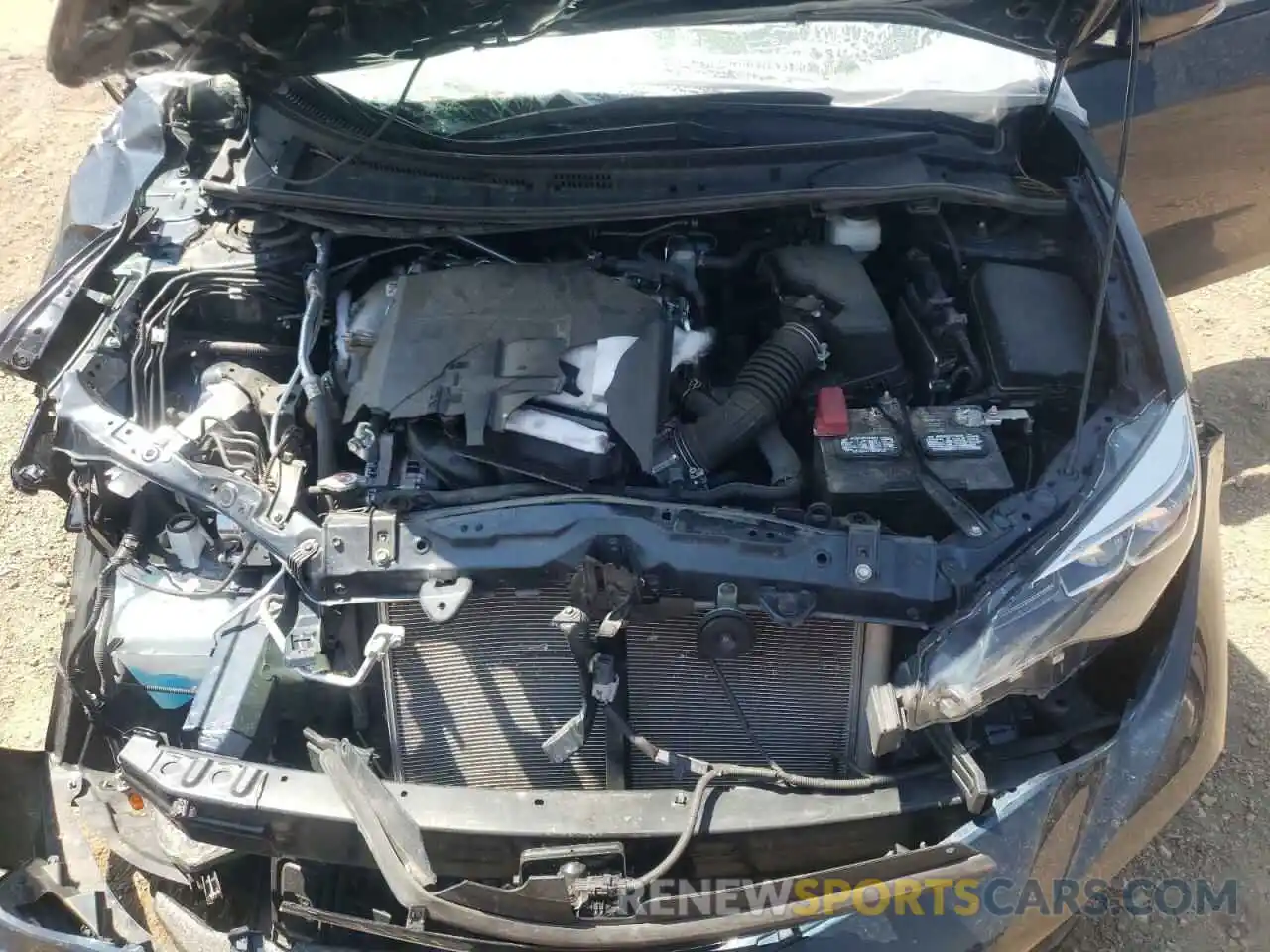 7 Photograph of a damaged car 2T1BURHE6KC189408 TOYOTA COROLLA 2019