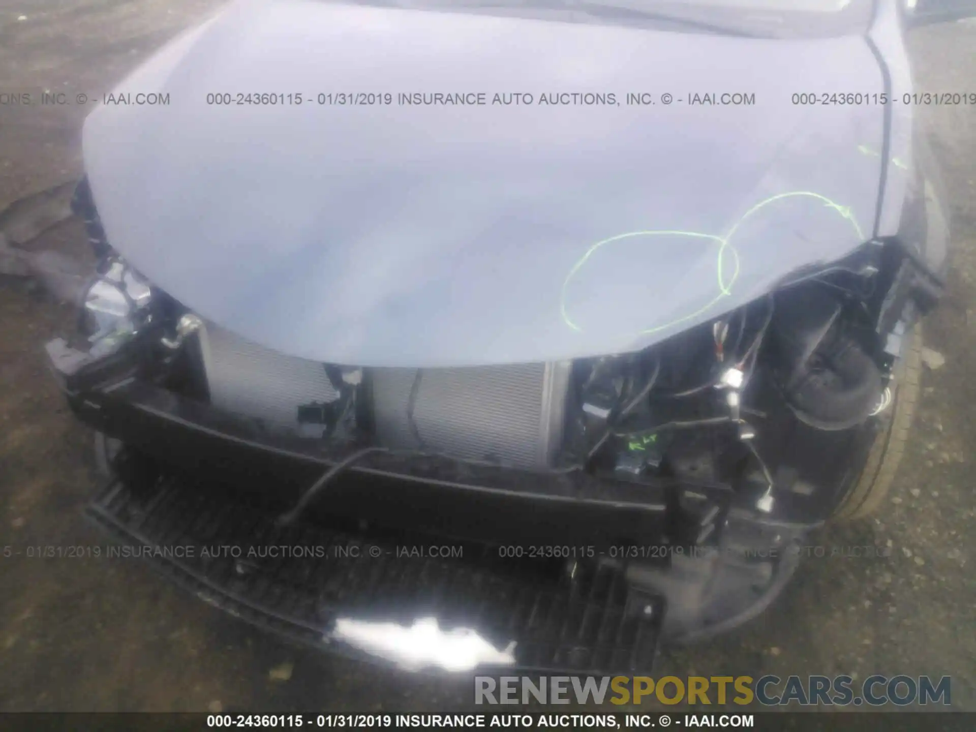 6 Фотография поврежденного автомобиля 2T1BURHE6KC189599 TOYOTA COROLLA 2019