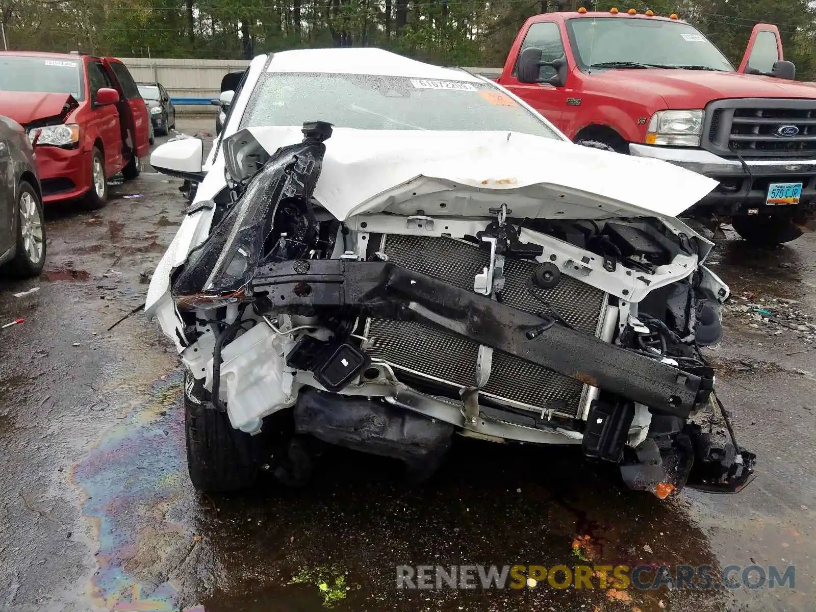 9 Photograph of a damaged car 2T1BURHE6KC191644 TOYOTA COROLLA 2019