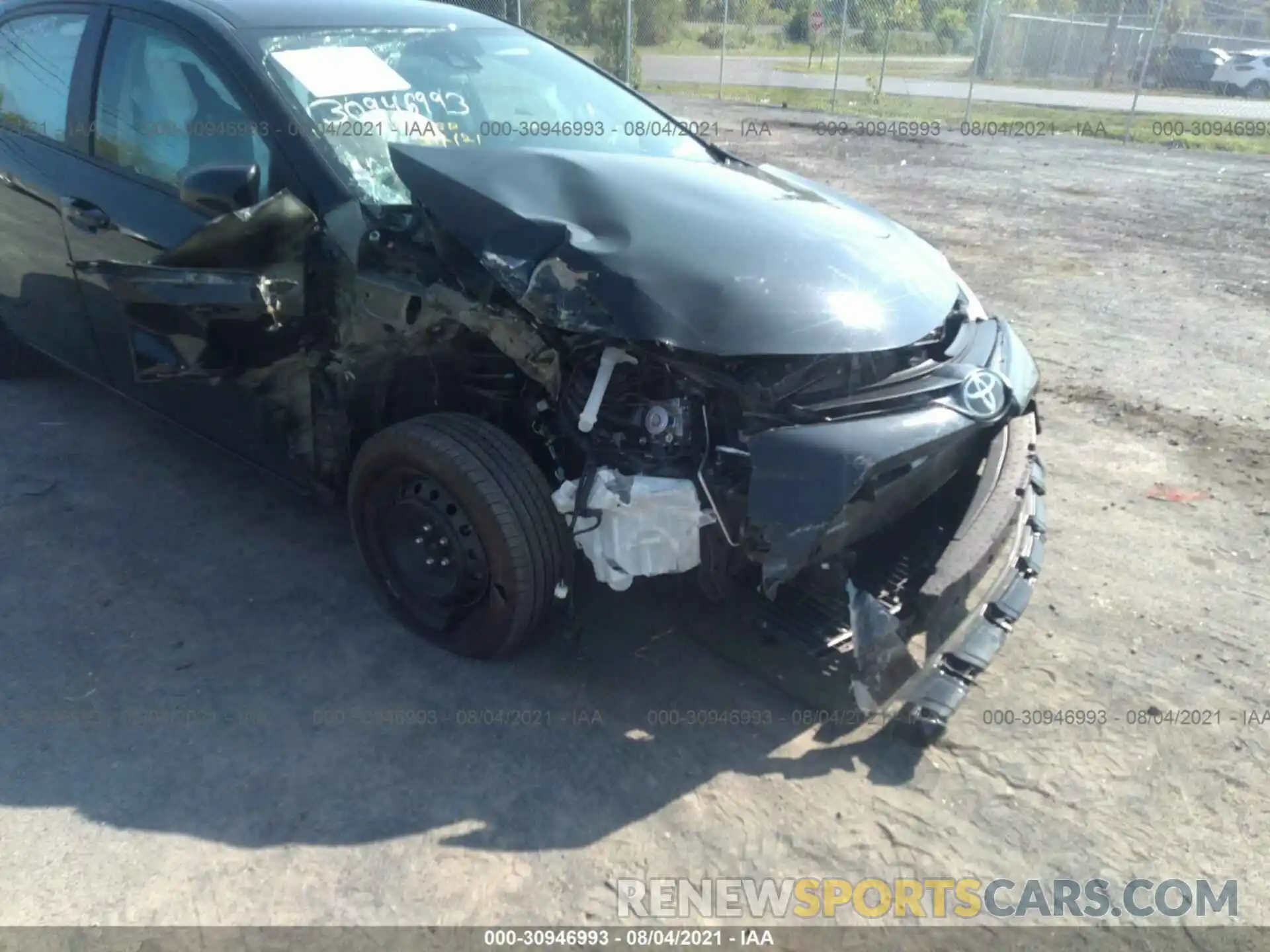 6 Photograph of a damaged car 2T1BURHE6KC192969 TOYOTA COROLLA 2019