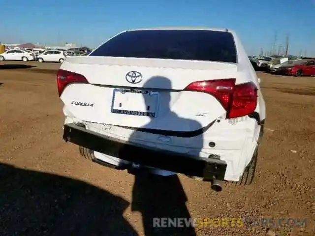 9 Photograph of a damaged car 2T1BURHE6KC193071 TOYOTA COROLLA 2019