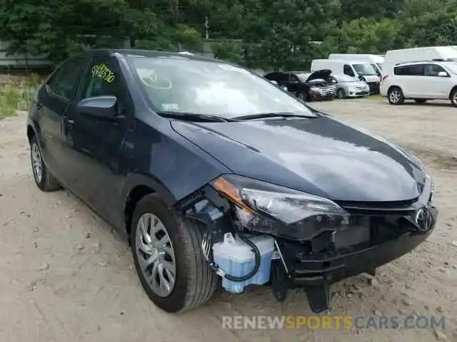 1 Photograph of a damaged car 2T1BURHE6KC195273 TOYOTA COROLLA 2019