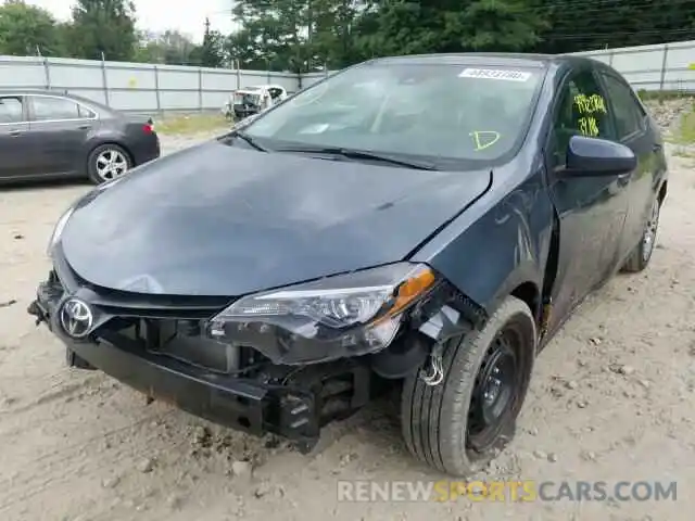 2 Photograph of a damaged car 2T1BURHE6KC195273 TOYOTA COROLLA 2019