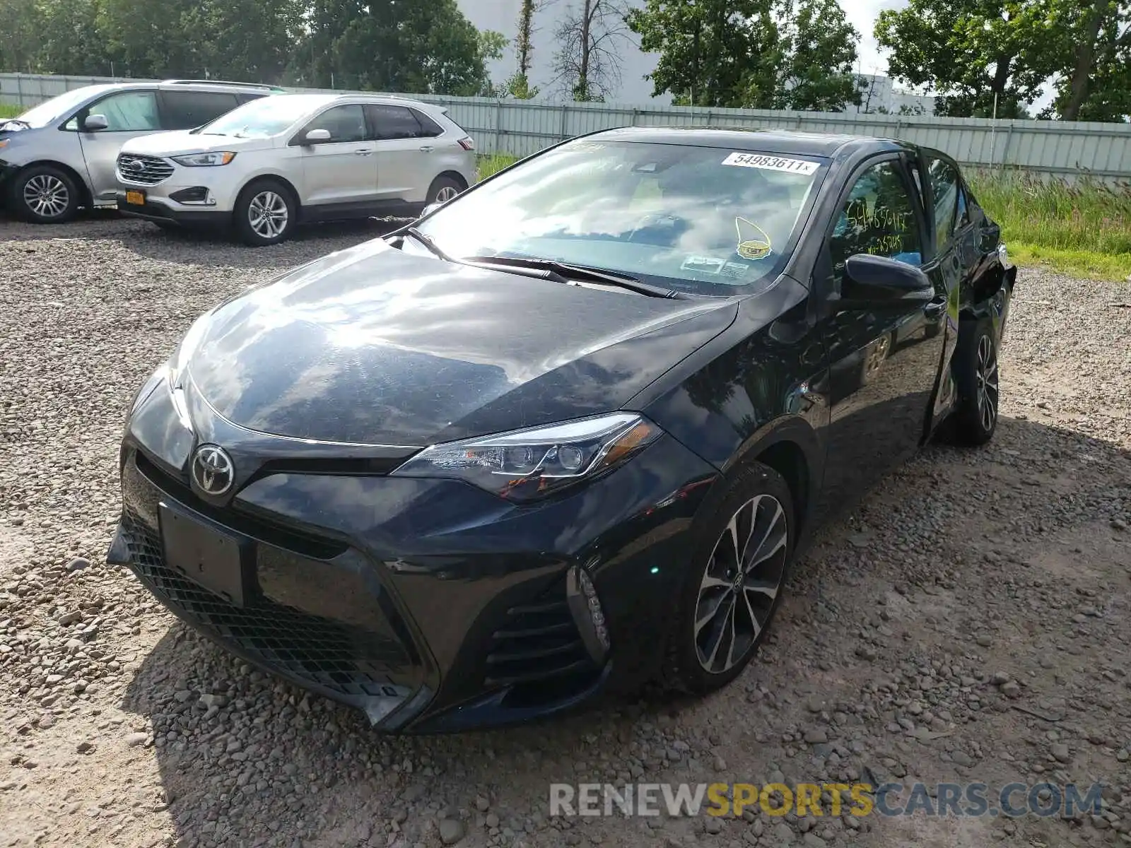 2 Photograph of a damaged car 2T1BURHE6KC199226 TOYOTA COROLLA 2019