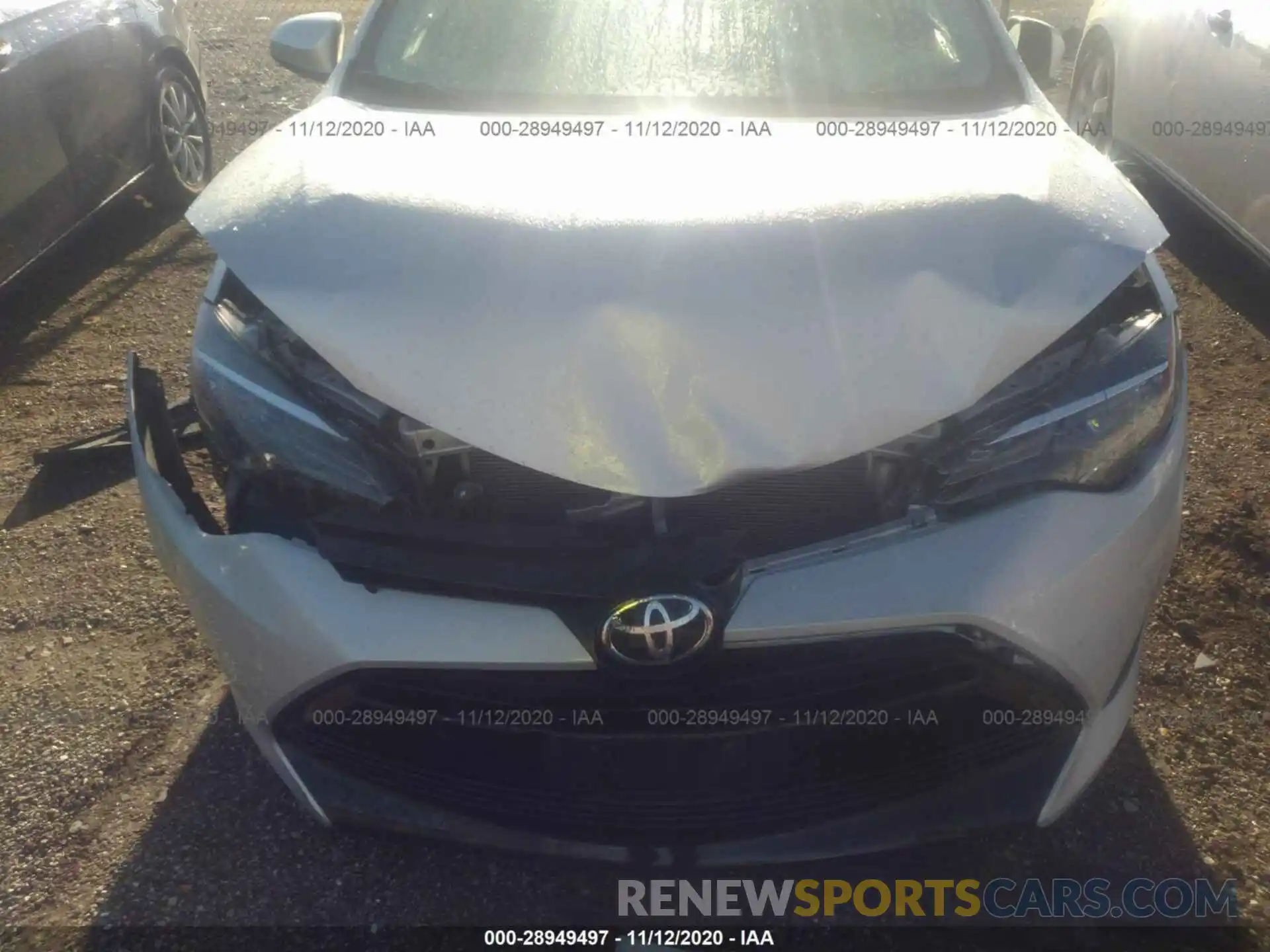 6 Photograph of a damaged car 2T1BURHE6KC200018 TOYOTA COROLLA 2019