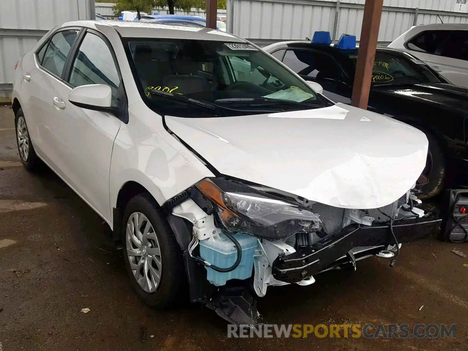 1 Photograph of a damaged car 2T1BURHE6KC202190 TOYOTA COROLLA 2019