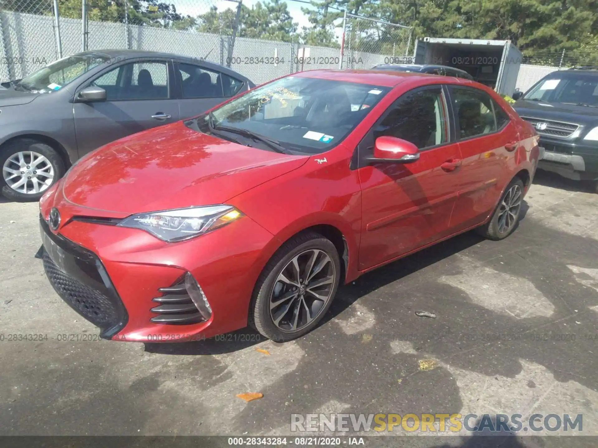 2 Photograph of a damaged car 2T1BURHE6KC202402 TOYOTA COROLLA 2019