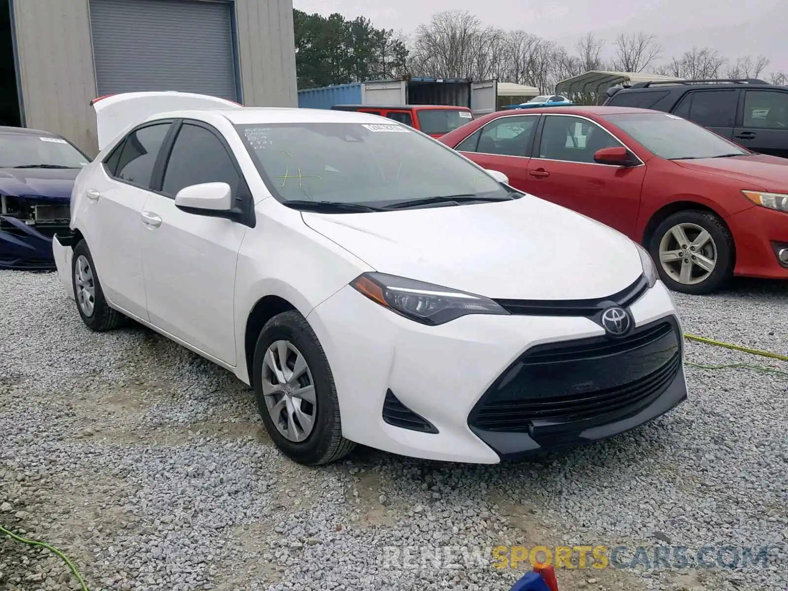 1 Photograph of a damaged car 2T1BURHE6KC203405 TOYOTA COROLLA 2019