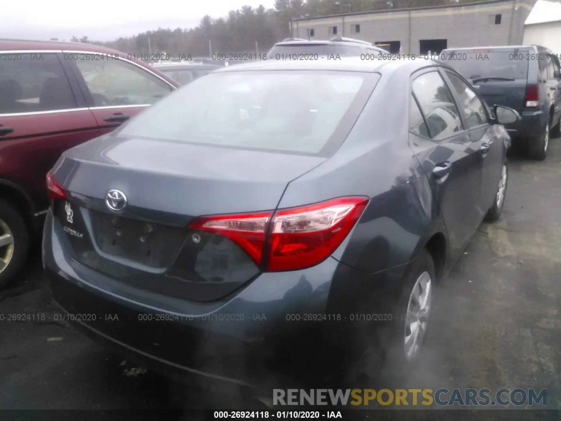 4 Photograph of a damaged car 2T1BURHE6KC206286 TOYOTA COROLLA 2019